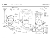 Схема №1 0717902176 TKA652 с изображением Стеклянная колба для электрокофеварки Bosch 00083867