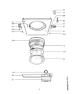 Схема №1 LAV64130-W с изображением Уплотнитель (прокладка) для стиральной машины Aeg 1108510106