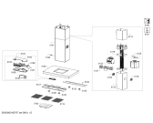 Схема №2 DIB128G50I Bosch с изображением Монтажный набор для электровытяжки Bosch 10002780