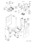 Схема №1 AWE 7519 W с изображением Обшивка для стиральной машины Whirlpool 480111102857