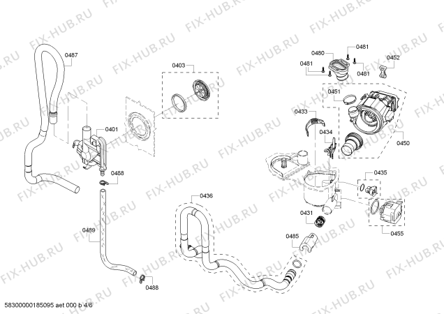 Схема №5 63012202411 Kenmore с изображением Панель управления для посудомойки Bosch 00770740