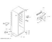 Схема №3 KS30RA00GB с изображением Дверь для холодильной камеры Siemens 00245638