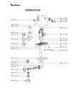 Схема №1 ME858D32/J90 с изображением Корпусная деталь для электрошинковки Moulinex MS-651290