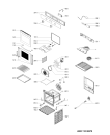 Схема №1 IFW 4844 H BL UK с изображением Панель для электропечи Whirlpool 481010909054