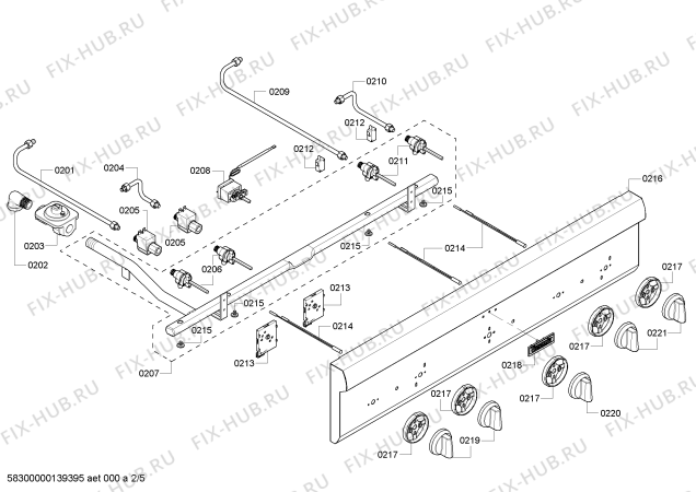 Схема №5 PCG364ED с изображением Боковая часть корпуса для духового шкафа Bosch 00672398