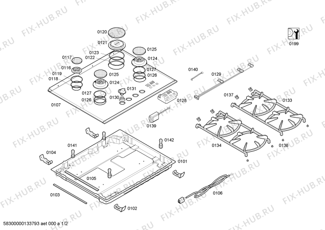 Схема №2 T25T2N0GB с изображением Крышечка Bosch 00416466