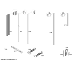 Схема №7 CIB36MIER1 KF 1901 SF с изображением Крышка для холодильной камеры Bosch 00246406
