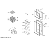 Схема №3 BD2001T с изображением Поднос для холодильника Bosch 00665417