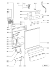 Схема №2 ADP 6517 WH с изображением Блок управления для посудомойки Whirlpool 481221838499