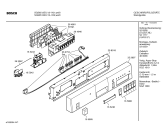 Схема №6 SGS8512EU Exklusiv с изображением Передняя панель для посудомоечной машины Bosch 00352897