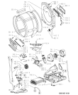 Схема №2 TRK 68500/1 с изображением Обшивка для сушильной машины Whirlpool 481245214327