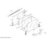 Схема №6 HSV746055N с изображением Стеклокерамика для духового шкафа Bosch 00477638