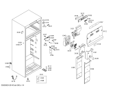 Схема №4 3FFB3710 с изображением Дверь для холодильника Bosch 00244456