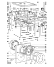 Схема №2 WA 3560 /WS-B с изображением Тумблер для стиралки Whirlpool 481231018415