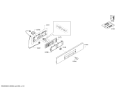 Схема №6 HBA58B650B с изображением Модуль управления, запрограммированный для духового шкафа Bosch 00672389