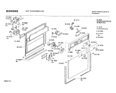 Схема №5 SN159000 с изображением Панель для посудомойки Siemens 00270165