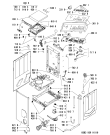 Схема №2 WAT 95650/1 с изображением Обшивка для стиралки Whirlpool 481245212321