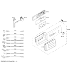 Схема №4 4TS861X с изображением Панель управления для стиральной машины Bosch 00671654