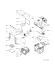 Схема №1 AKP 555/NB с изображением Панель для плиты (духовки) Whirlpool 481245249709