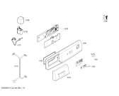 Схема №4 WLF15060TI с изображением Панель управления для стиральной машины Bosch 00665647