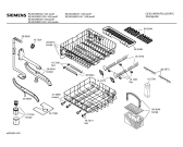 Схема №6 SE24A290 с изображением Передняя панель для посудомойки Siemens 00433762