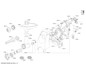 Схема №3 MFW26070 с изображением Корпус для мясорубки Bosch 00754373