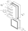 Схема №3 ER2527I с изображением Обшивка для холодильной камеры Electrolux 2271021459