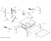 Схема №6 SGS45E08II с изображением Панель управления для посудомоечной машины Bosch 00665954