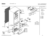 Схема №4 KGU44192FF с изображением Дверь морозильной камеры для холодильника Bosch 00241534