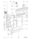 Схема №2 GSIH 6451 IN с изображением Обшивка для посудомойки Whirlpool 481245372493