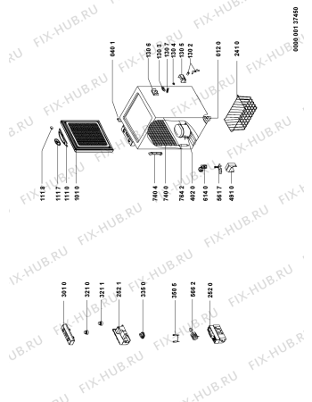 Схема №1 AFG5167CW2 (F090703) с изображением Наставление для холодильника Indesit C00358247