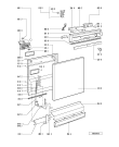 Схема №2 ADP 971/2 WH с изображением Панель для электропосудомоечной машины Whirlpool 481245370025