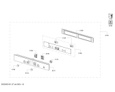 Схема №6 HBC84H501B Bosch с изображением Держатель для электропечи Bosch 12011190