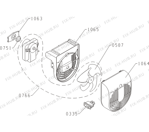 Взрыв-схема холодильника Smeg S30STRP6U (411603, HZZS2967F) - Схема узла 03