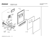 Схема №6 CP330S2 с изображением Передняя панель для посудомоечной машины Bosch 00357430