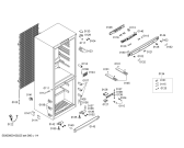 Схема №4 KGU40193AU с изображением Дверь для холодильника Bosch 00242117