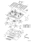 Схема №1 KHPF 7520/I с изображением Другое для электропечи Whirlpool 480121100677