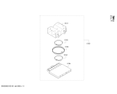 Схема №1 Z5103X5 с изображением Угольный фильтр для вытяжки Bosch 00703618