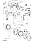 Схема №2 AWO/D 53110 с изображением Блок управления для стиральной машины Whirlpool 480111104955