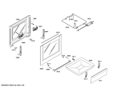 Схема №6 HGG24W225M с изображением Изоляция для духового шкафа Bosch 00684991