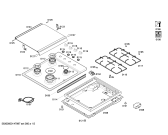Схема №2 NGU2121DE с изображением Крышка для духового шкафа Bosch 00711070
