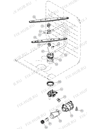 Схема №6 D3152XL US   -White Bi (900001351, DW20.5) с изображением Сенсорная панель для посудомойки Gorenje 342778