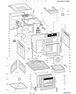 Схема №1 BS73X (F029902) с изображением Панель для электропечи Indesit C00097221