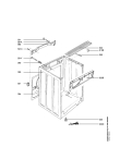 Схема №7 LAVW1230 с изображением Емкоть для порошка для стиралки Aeg 1106796012