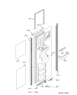 Схема №11 KSDN 595 OP SW с изображением Декоративная панель для холодильной камеры Whirlpool 481245229018