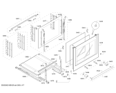 Схема №7 HCA855850R с изображением Фронтальное стекло для электропечи Bosch 00773537