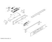 Схема №8 SEC271BS с изображением Ручка для духового шкафа Bosch 00663155