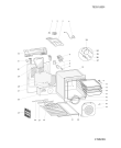 Схема №2 CI3VP6XRHA (F061555) с изображением Клавиша для плиты (духовки) Indesit C00256124
