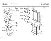 Схема №3 KG32E4F2 с изображением Передняя панель для холодильника Siemens 00435855