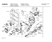 Схема №6 SF54561 с изображением Инструкция по эксплуатации для посудомоечной машины Siemens 00586140